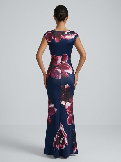 Midnight Bloom Gown