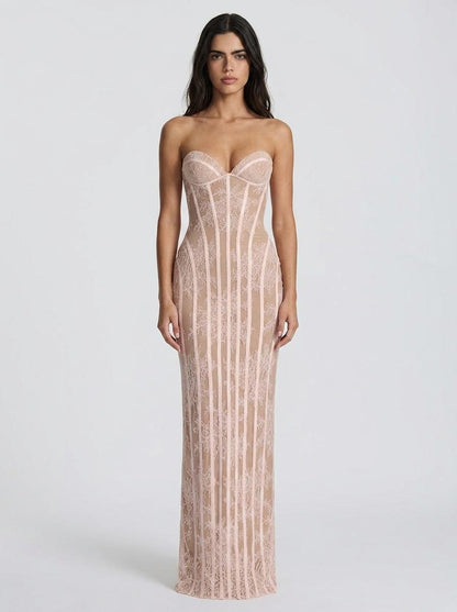 Lace Corset Gown