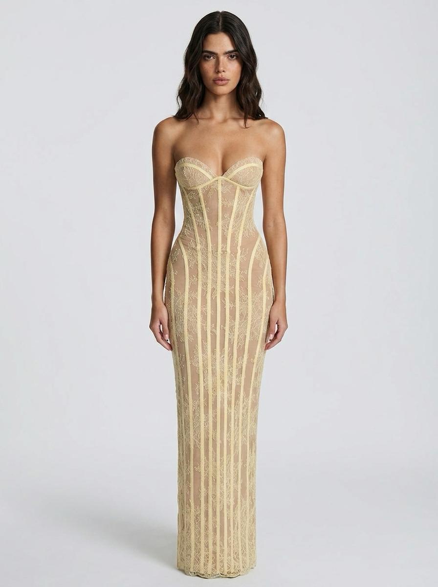 Lace Corset Gown
