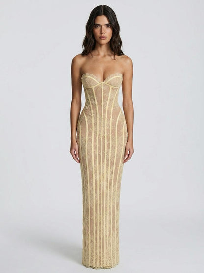 Lace Corset Gown