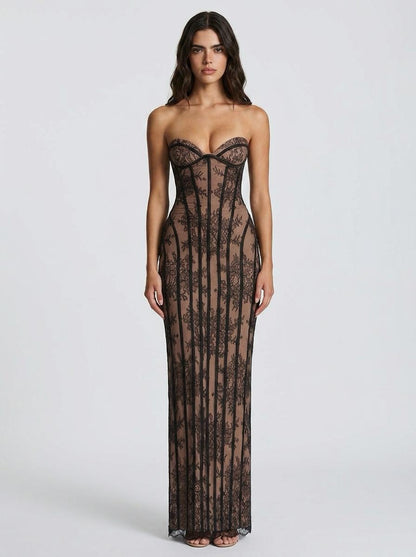Lace Corset Gown