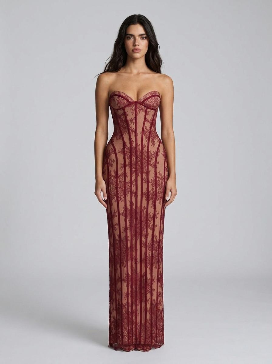Lace Corset Gown
